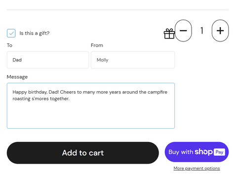 How do I order a gift online?