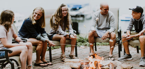 S'mores in Minnesota